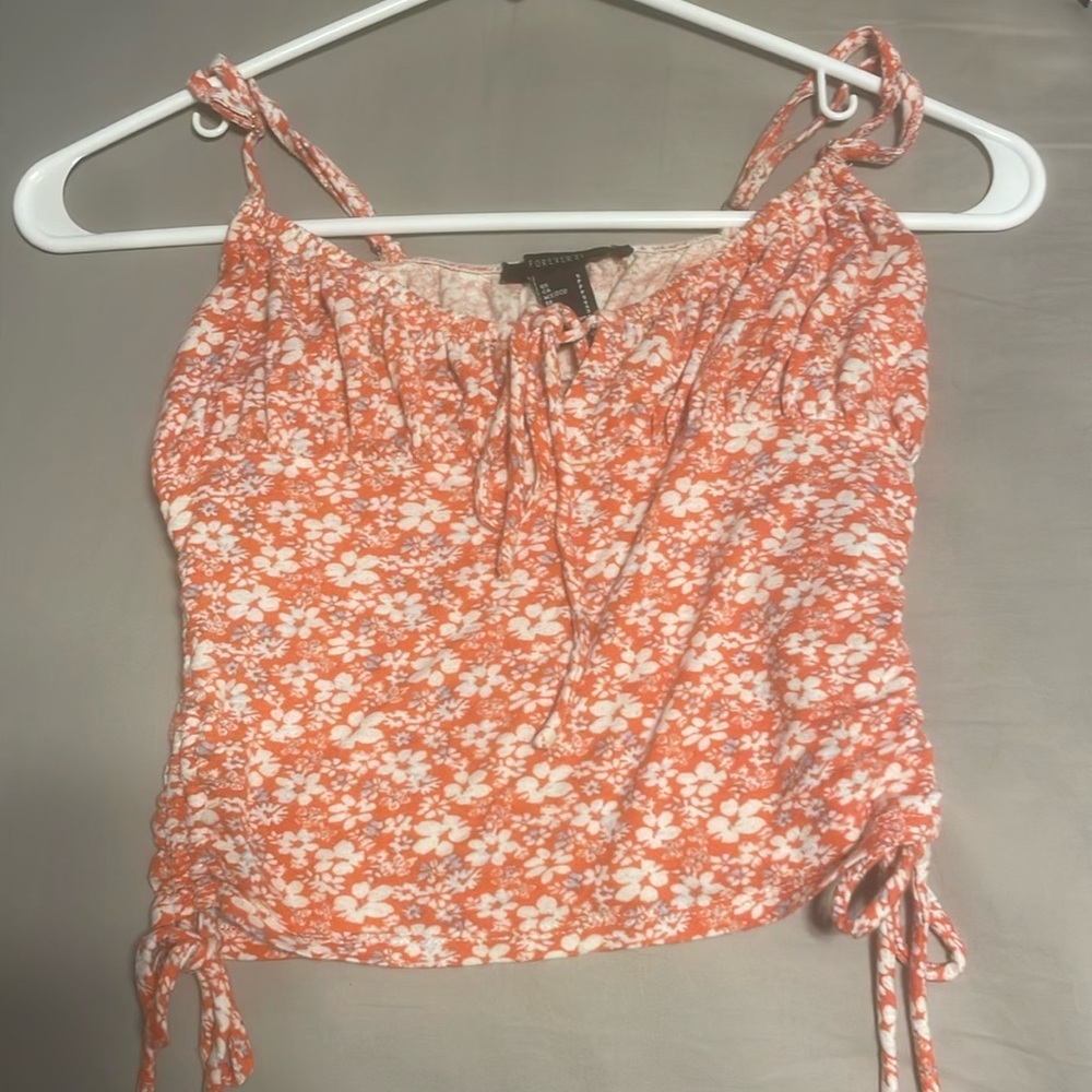 Orange Tank Top